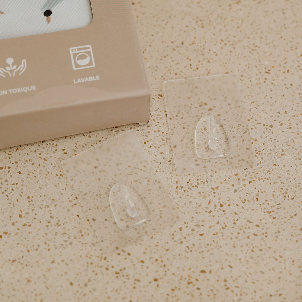 crochet pour faire sècher le tapis de douche tapilou