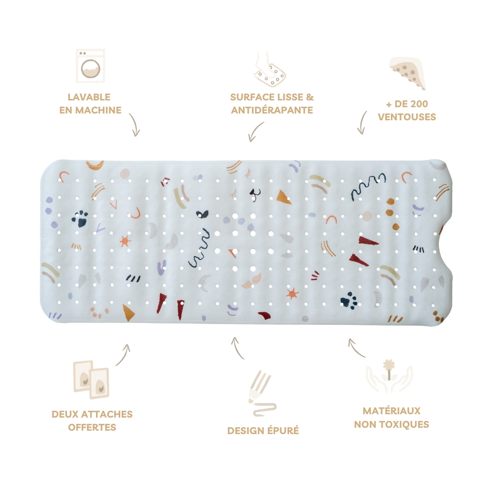 Avantages tapis de bain méli mélo 
