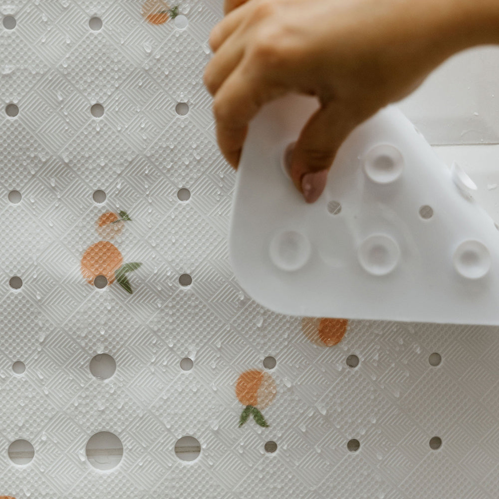 tapis de douche ventouse peche tapilou