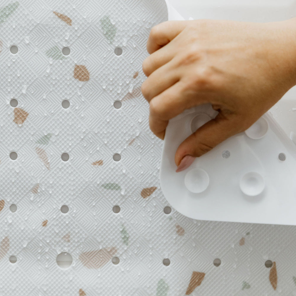 tapis de douche ventouse terrazzo tapilou