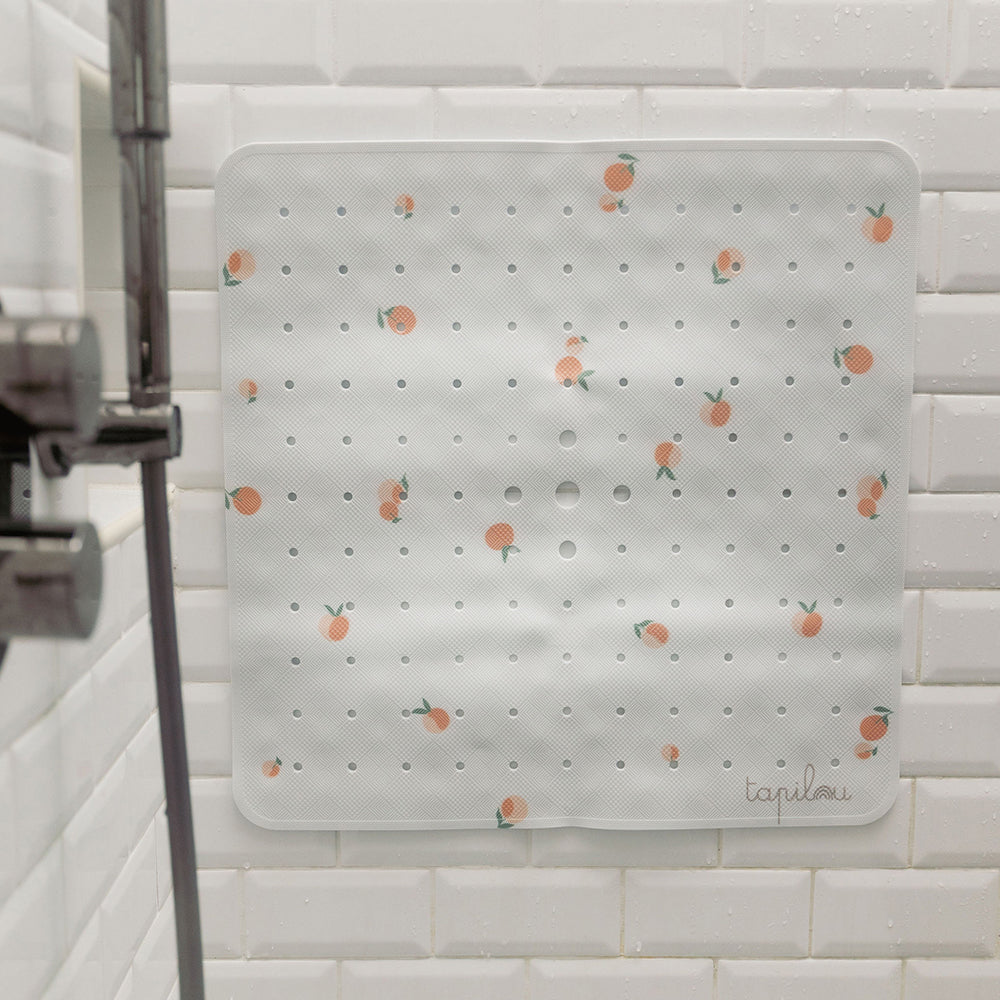 tapis de douche peches minimalistes tapilou