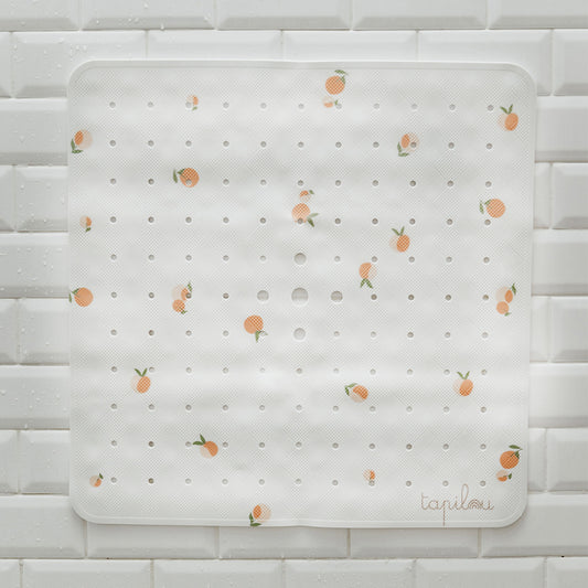 tapis de douche motif pêche minimaliste tapilou