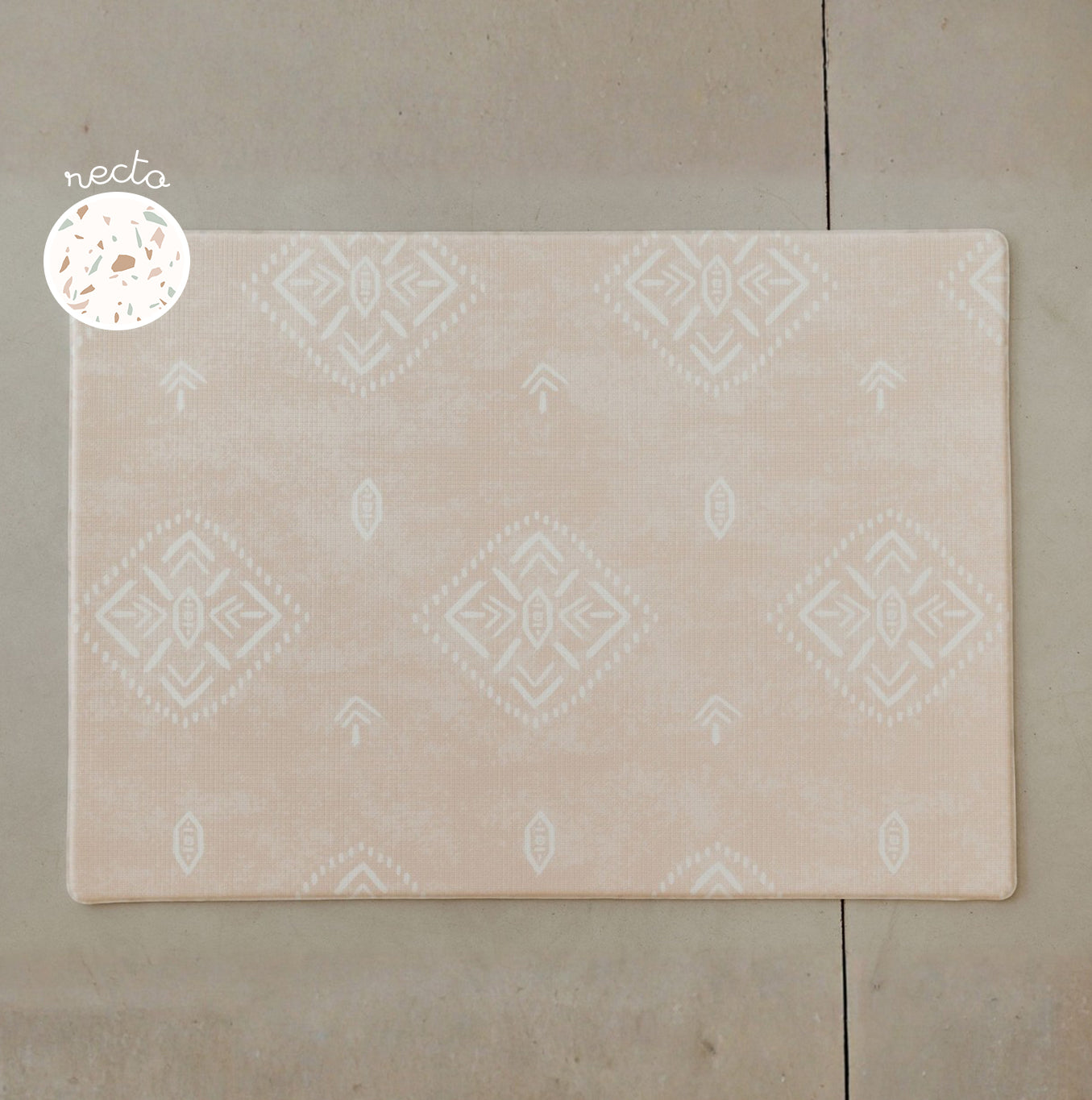 tapis de jeu granite recto/verso tapilou