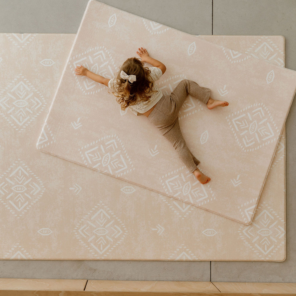 L playmat - granite